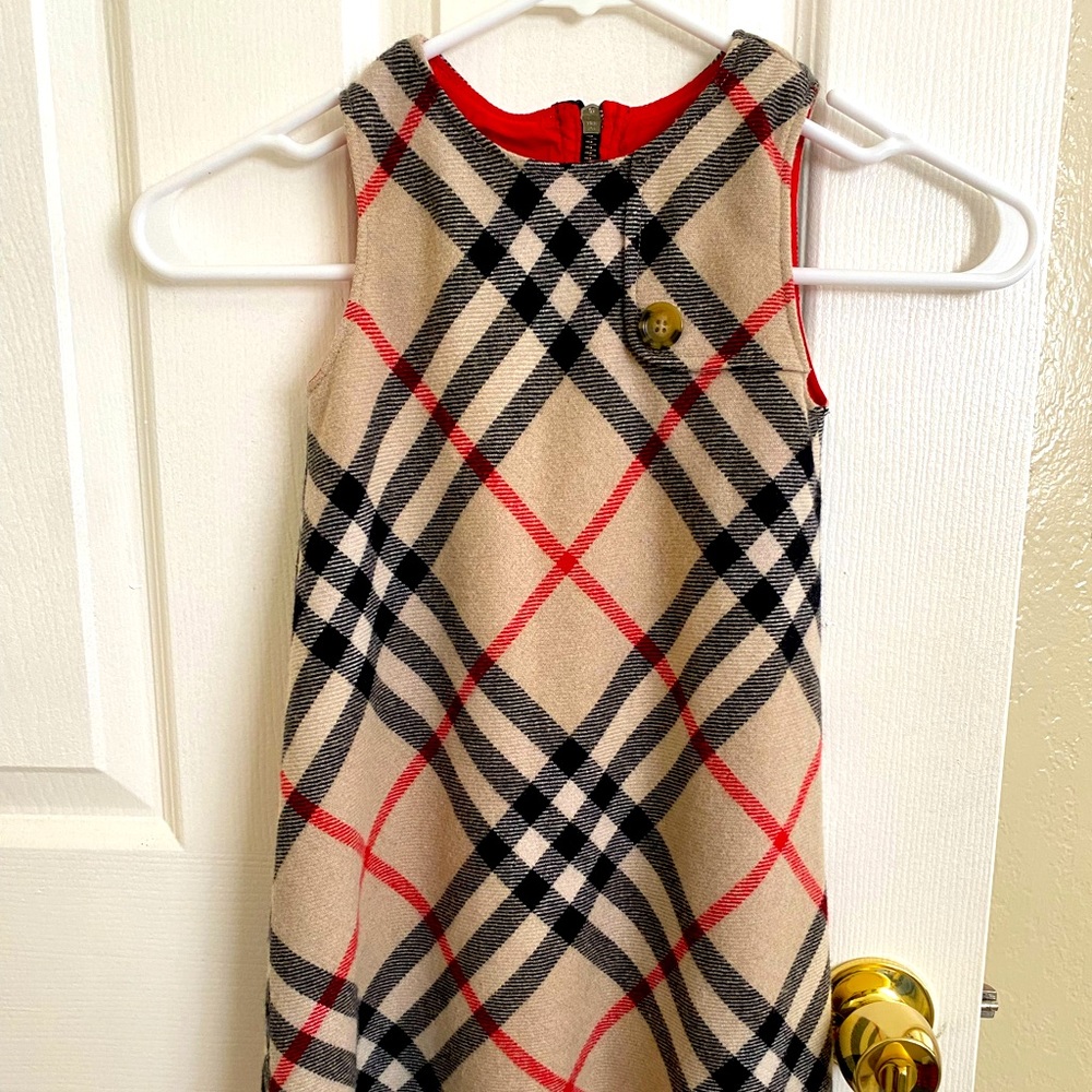 Burberry girls shift dress